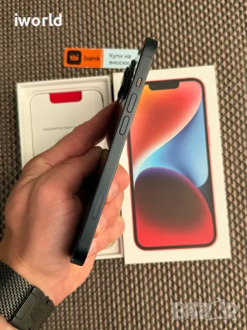 100% батерия🔋  iPhone 14  ❗️лизинг от 18€/мес  ❗️midnight black черен  ❗️ КАТО НОВ ❗️ 128gb, снимка 7 - Apple iPhone - 56016583
