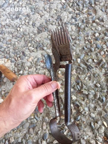 Стара немска ножица за стригане на овце D.R.G.M. , снимка 2 - Други ценни предмети - 42572594