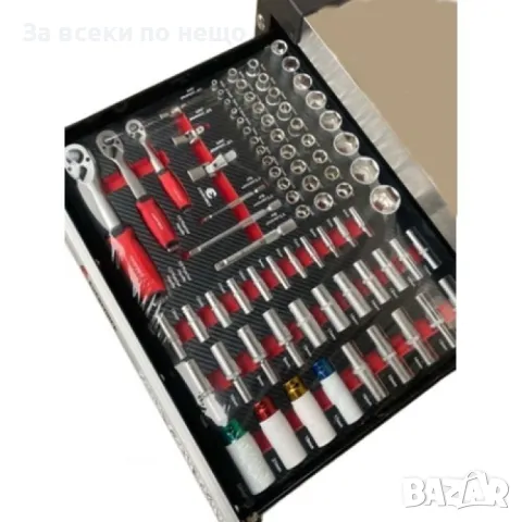 Шкаф с инструменти EverForce със 7 пълни чекмеджета и отделение за закачане на инструменти, снимка 7 - Други инструменти - 50322769