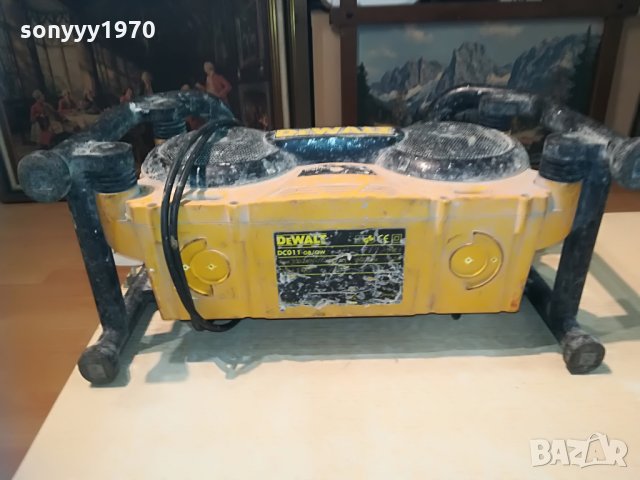 dewalt-строително радио-внос англия, снимка 17 - Ресийвъри, усилватели, смесителни пултове - 29145434