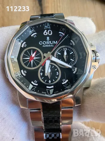 БАРТЕР Corum Admiral's Cup Split Seconds Chronograph, снимка 5 - Мъжки - 56058615