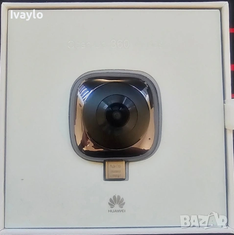 Huawei CV60 EnVizion 360 Panoramic VR Camera offers full 360-degree capture via dual lenses., снимка 3 - Huawei - 53356338