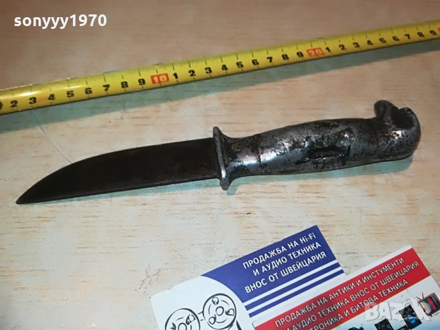 нож с дръжка-орлова глава, снимка 6 - Колекции - 29247206