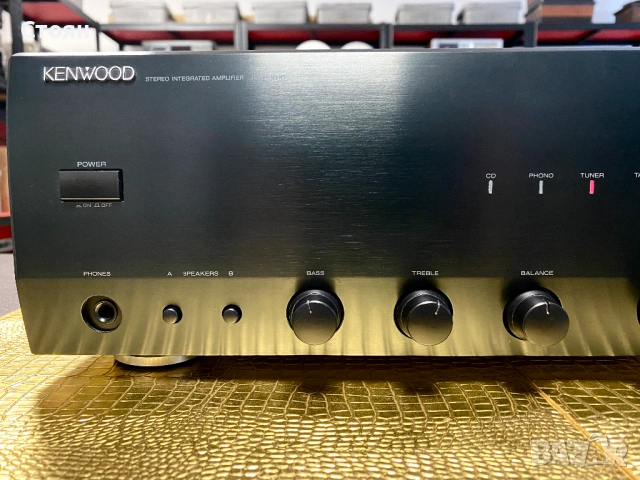 Транзисторен усилвател Kenwood, снимка 3 - Ресийвъри, усилватели, смесителни пултове - 53341300