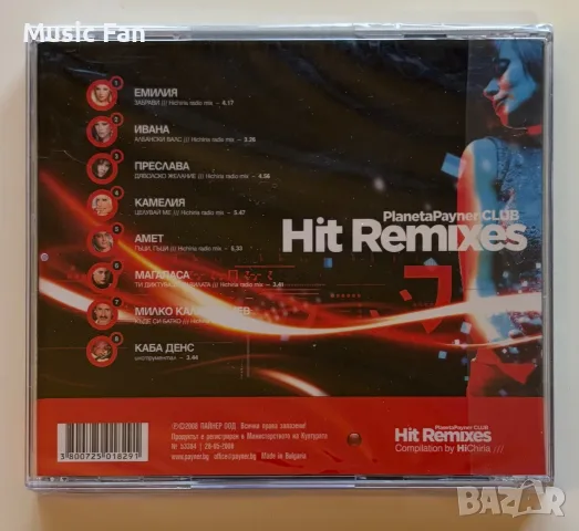 Planeta Payner Club - “Hit Remixes” (2008), снимка 2 - CD дискове - 56477757