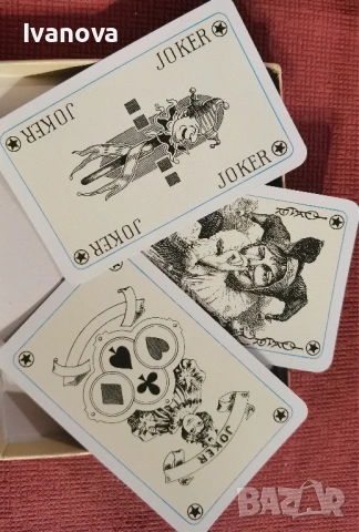 Ретро карти за белот, покер и др, снимка 6 - Карти за игра - 53966605