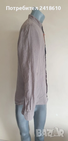 Hugo Boss Race_1_M Len/ Лен Regular Fit Mens Size S НОВО ОРИГИНАЛ! Мъжка Ленена Риза., снимка 10 - Ризи - 54192974