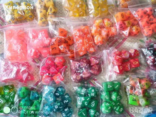 Комплект зарове за D&D, снимка 10 - Настолни игри - 30169040