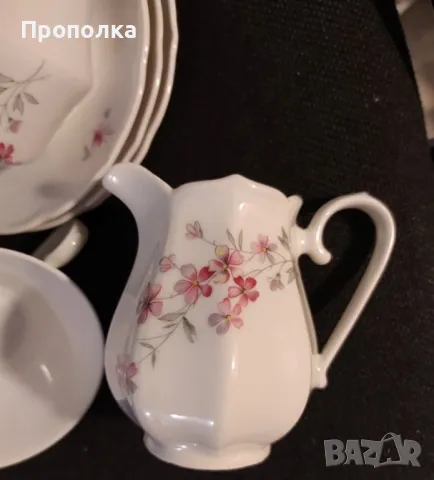 Сервиз закуска кафе и десерт, фин порцелан марка Scherzer , снимка 4 - Сервизи - 48227411