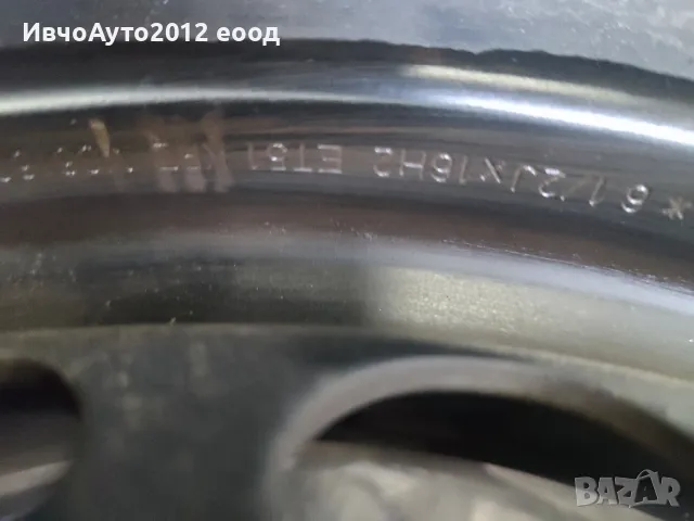 Метални джанти 16 оригинални Volkswagen transporter T5, снимка 5 - Гуми и джанти - 48978457