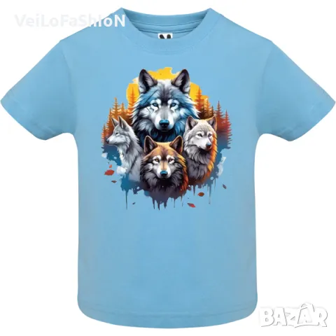 Нова бебешка тениска с Вълци