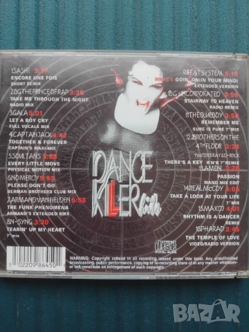 Dance Killer Hit's - матричен диск музика, снимка 2 - CD дискове - 53928782