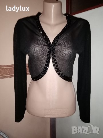 Елегантно Болеро, Размер S/M. Код 1730, снимка 4 - Жилетки - 36679956