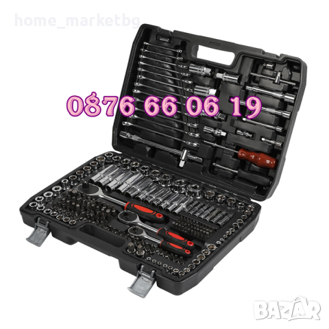 Гедоре 216 части, куфар с инструменти 216 части, снимка 4 - Гедорета - 44568570