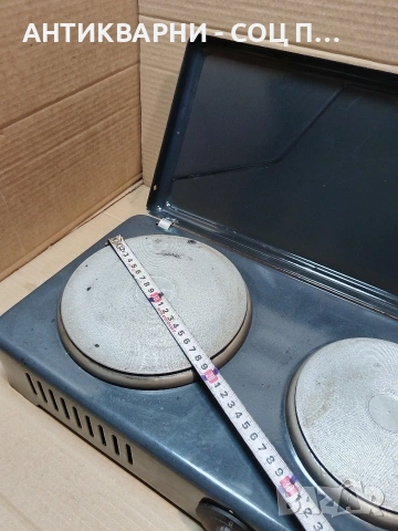 Соц Стар Голям Емайлиран Български Двоен Котлон. НОМЕР 1409., снимка 10 - Антикварни и старинни предмети - 53940460