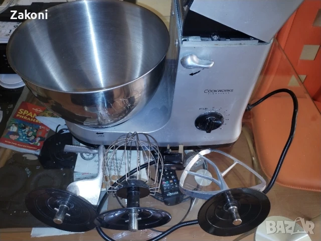 Кухненски робот"COOKWORKS" 600w, снимка 6 - Кухненски роботи - 51328632