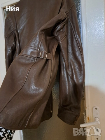 Кожено яке, снимка 7 - Якета - 54000410