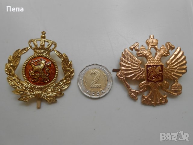 Кокарди 2 броя, снимка 4 - Други ценни предмети - 33750418