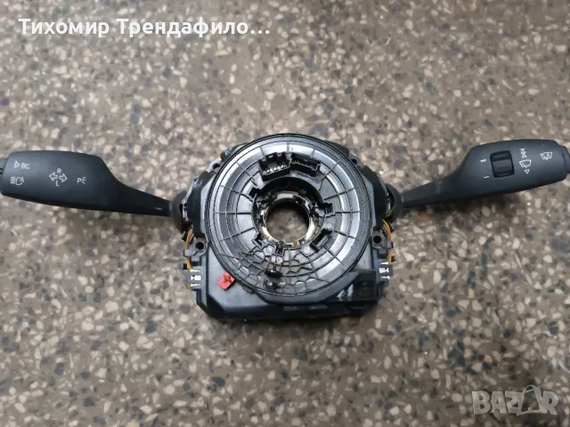 BMW 5  F11 Steering Column Wiper Stalk  9297783 , 9 297 783, модул зад волана на бмв 2013г, снимка 3 - Части - 49623485