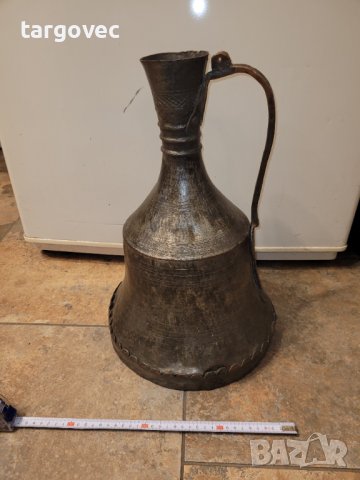 Старинен арабски ибрик гюм, снимка 1 - Антикварни и старинни предмети - 44505984