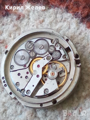 Механизъм с циферблат от стар ръчен часовник 52086, снимка 8 - Мъжки - 52253810