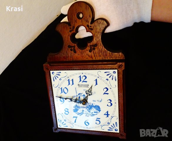 Blessing немски стенен часовник. , снимка 8 - Антикварни и старинни предмети - 34166593
