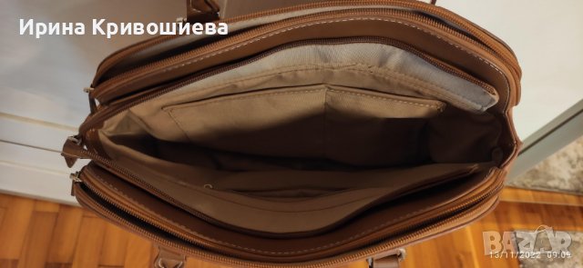 Двуцветна чанта, изкуствена кожа, снимка 4 - Чанти - 38653739