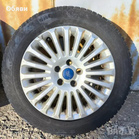 Джанти 5x108 за Ford със зимни гуми 205/55 R16, снимка 5 - Гуми и джанти - 47730883