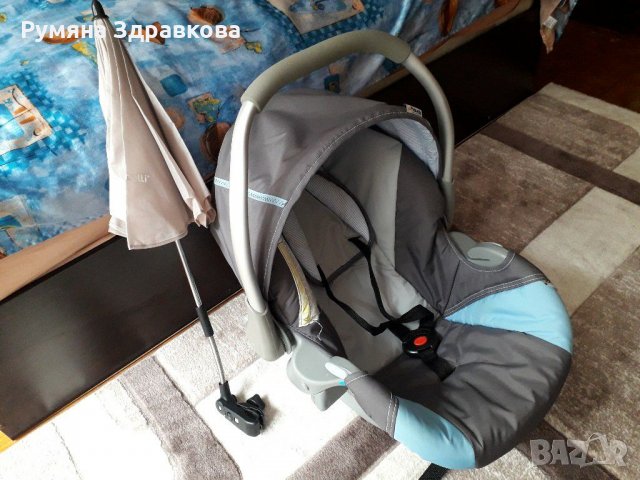 Детска количка 3в1 Hauck Malibu Хаук малибу, снимка 10 - Детски колички - 29221887