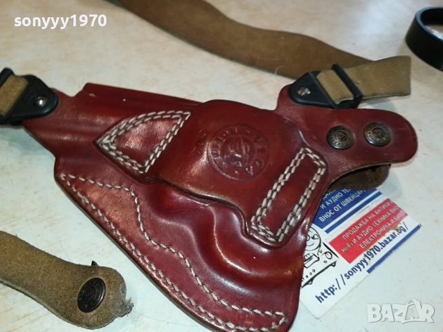 СТАР КОЖЕН КОБУР 2910231715, снимка 9 - Антикварни и старинни предмети - 42768486