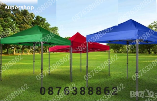 Платнище за Сгъваема Шатра Хармоника, Непромокаемо Платнище, снимка 7 - Градински мебели, декорация  - 40321832