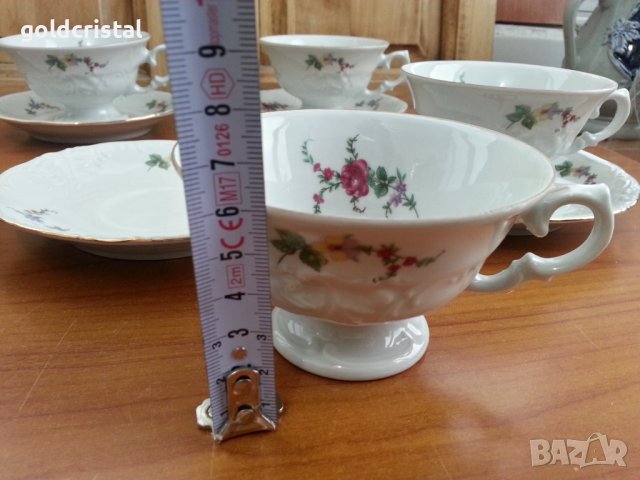 Полски порцелан чаши за чай кафе , снимка 5 - Антикварни и старинни предмети - 36905939