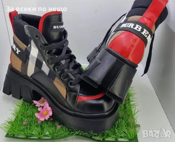 Дамски боти Dolce&Gabbana👢Louis Vuitton👢Burberry👢Christian Dior, снимка 2 - Дамски боти - 48288887