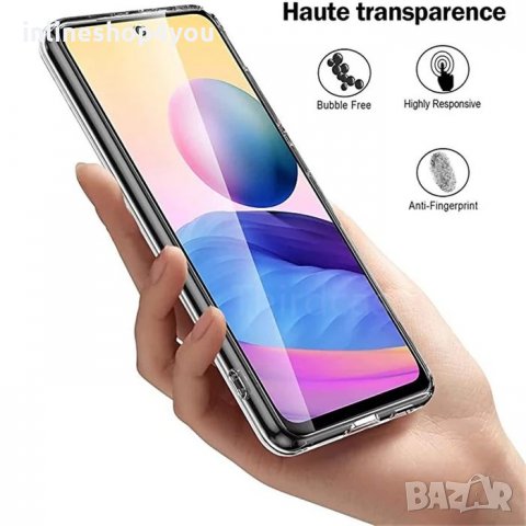 Прозрачен 360 Градуса Кейс за Xiaomi Redmi Note 10 5G Супер Защита, снимка 8 - Калъфи, кейсове - 35361215