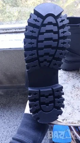 Нови боти с връзки и цип, снимка 4 - Дамски боти - 47649934