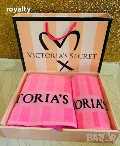 Два броя луксозни дамски хавлии Различни марки , снимка 3 - Хавлиени кърпи - 49824748