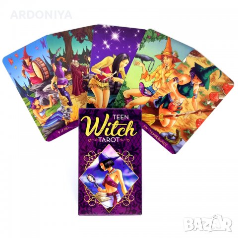 Teen Witch Tarot -  карти Таро, снимка 12 - Други игри - 39225802