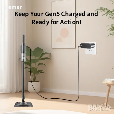 43.25V зарядно устройство за прахосмукачка Dyson Gen5detect и Gen5outsize SV23 SV24, снимка 4 - Прахосмукачки - 50035825