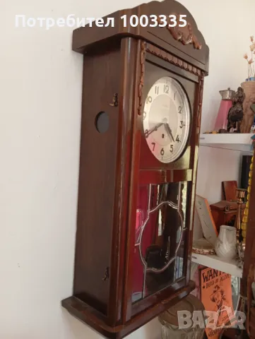 Голям Стенен часовник MAUTHE-Big ben мелодия , снимка 9 - Антикварни и старинни предмети - 49210694