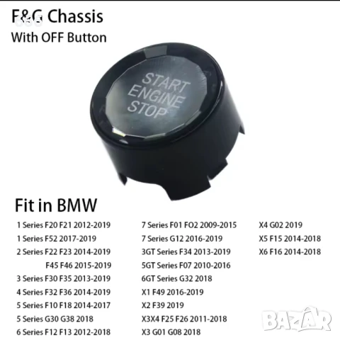 Бутон - СТАРТ , СТОП да автомобили 