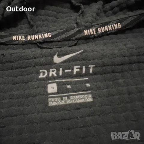 Мъжка блуза Nike Running Dry-Fit, размер М, снимка 4 - Спортни дрехи, екипи - 47946743