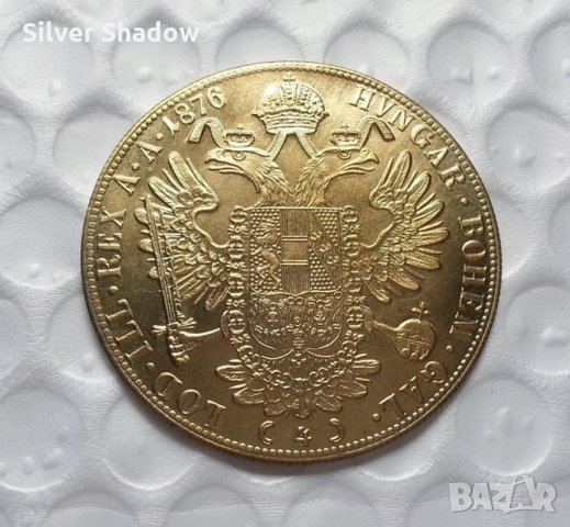 Монета Австрия - 4 Дуката 1876 г.