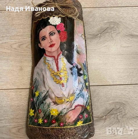 Икона върху керемида , снимка 3 - Икони - 53094335