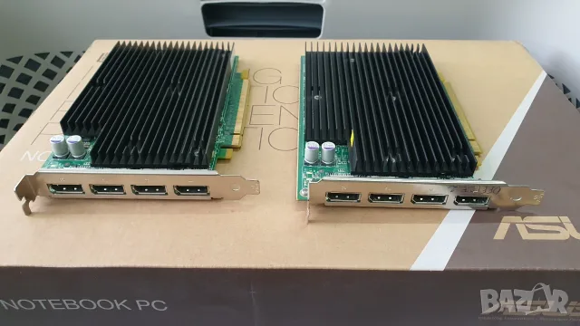 NVIDIA Quadro NVS 450 512MB GDDR3, 4x DP, пасивна, 12 м. гаранция