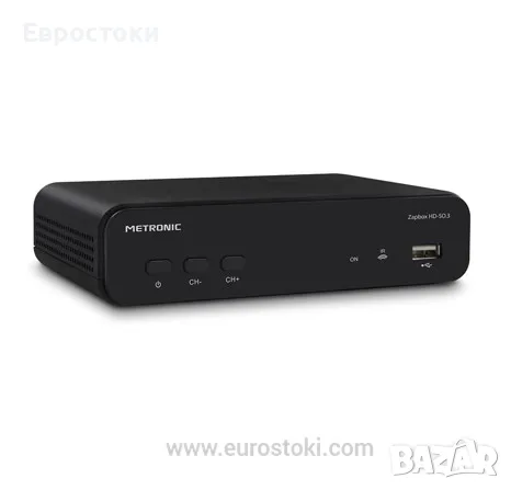 Metronic Zapbox HD-So.3 TNT декодер с USB порт, TNT HD декодер за цифрова ефирна телевизия, снимка 1