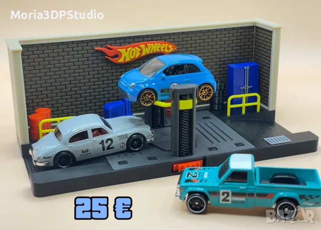 Аксесоари за HotWheels и MATCHBOX колички, изработени на 3D принтер