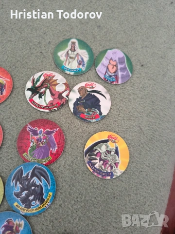 Ретро Колекция Yu-Gi-Oh! и Pokémon Tazos (2002-2006) – Matutano/Чипс, снимка 6 - Антикварни и старинни предмети - 54312736