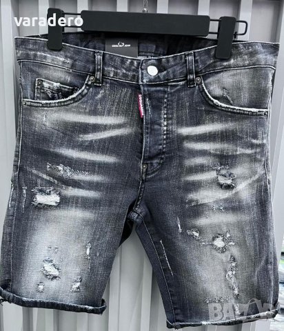 Мъжки къси дънки висок клас Dsquared , снимка 16 - Дънки - 37158385