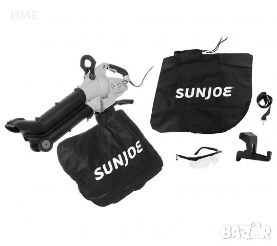 Листосъбирач SUN JOE 3 в 1, Прахосмукачка, Шредер, Духалка, 3000W, снимка 2 - Градинска техника - 30179413