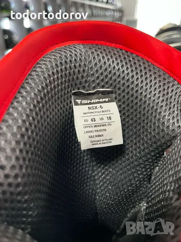 Мото ботуши SHIMA RS-6,номер 43,като нови,всички протектори 99.90 €, снимка 3 - Аксесоари и консумативи - 56224245